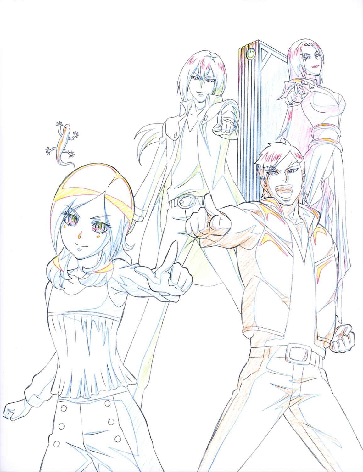 dress fresh_precure! higashi_setsuna northa precure sketch soular westar