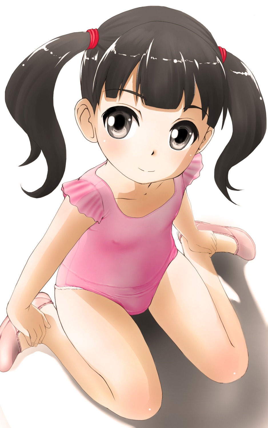 erect_nipples higashi_tarou leotard loli