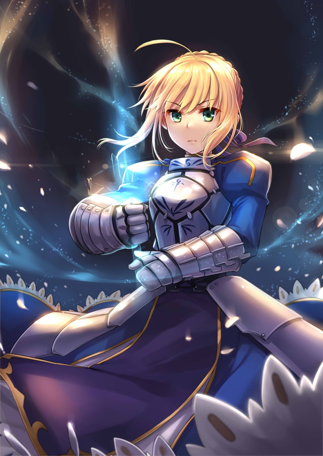 armor dress fate/stay_night fate/stay_night_unlimited_blade_works fate/zero ks saber sword