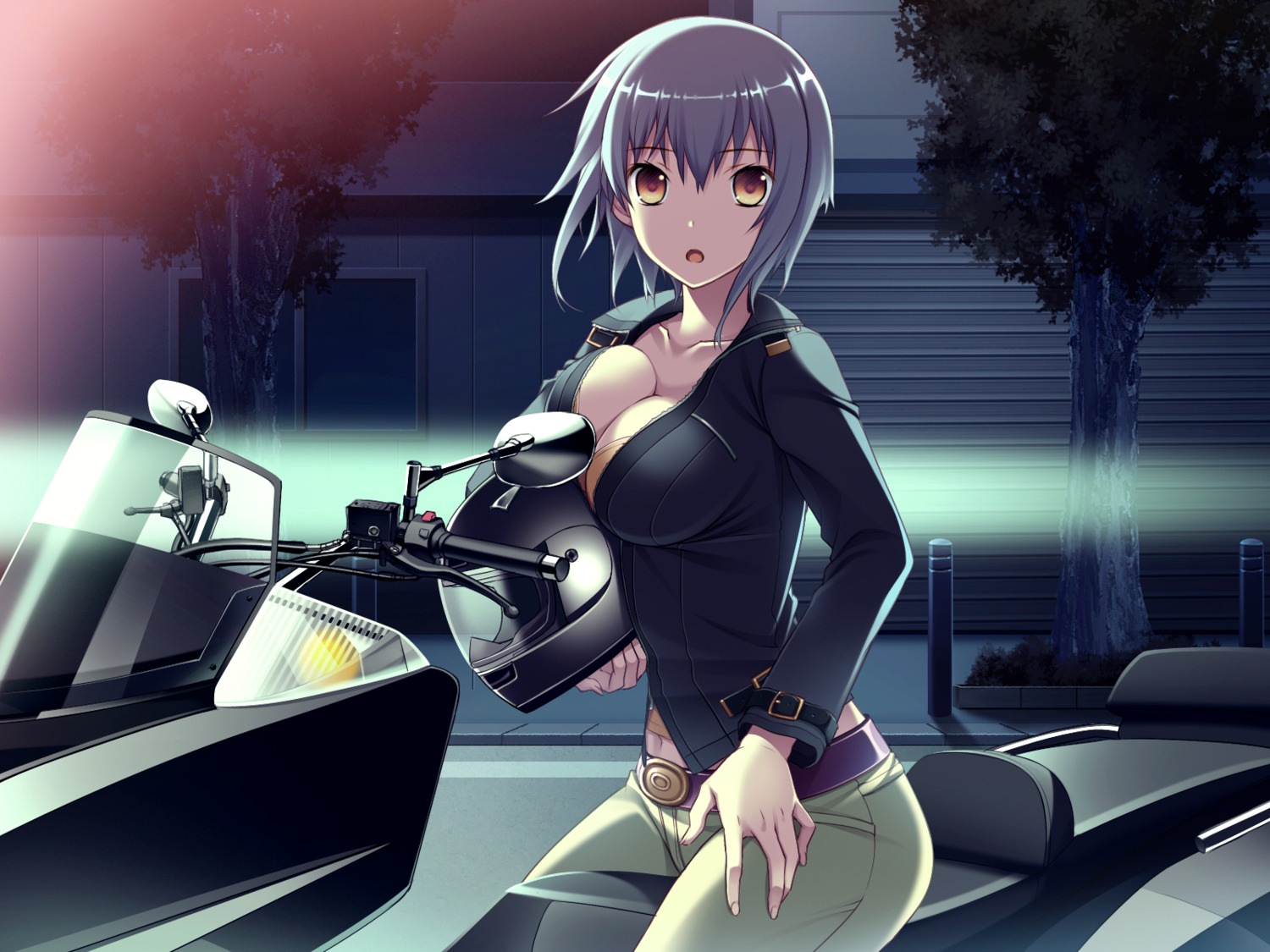 andou_kasumi cleavage worlds_and_world's_end
