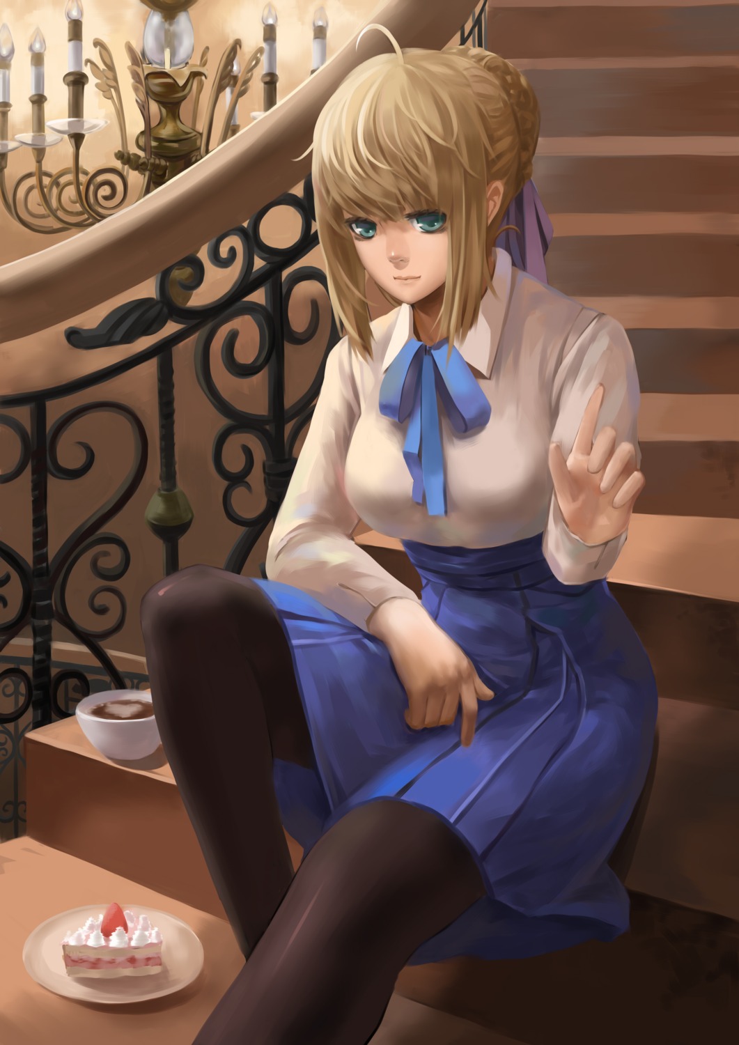 citemer fate/stay_night pantyhose saber