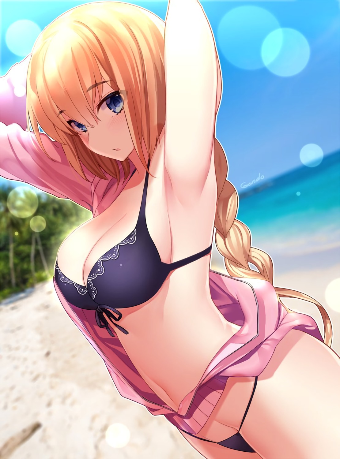 bikini fate/apocrypha fate/stay_night jeanne_d'arc jeanne_d'arc_(fate) swimsuits tagme