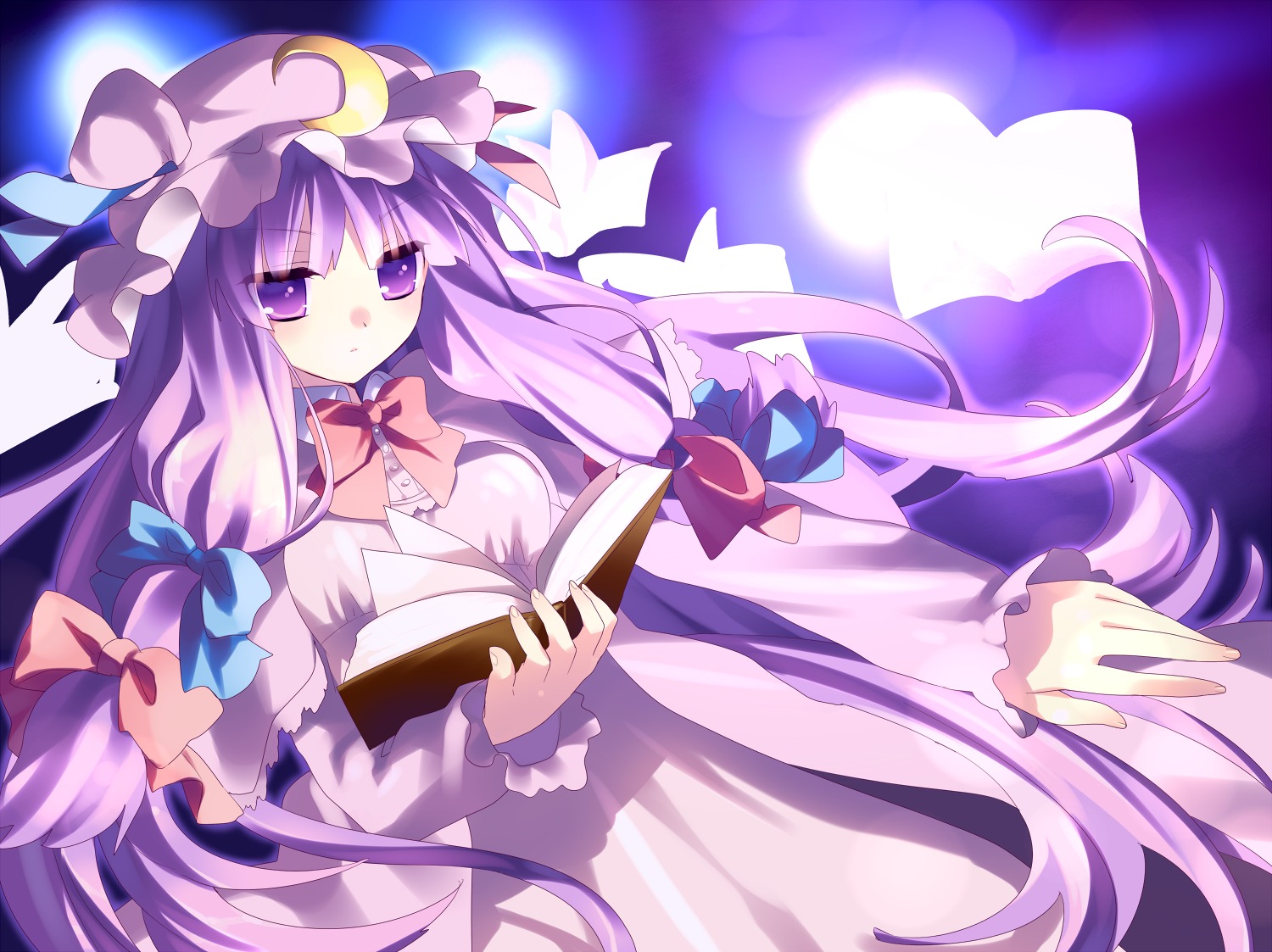 patchouli_knowledge touhou yamamoto_yumiko