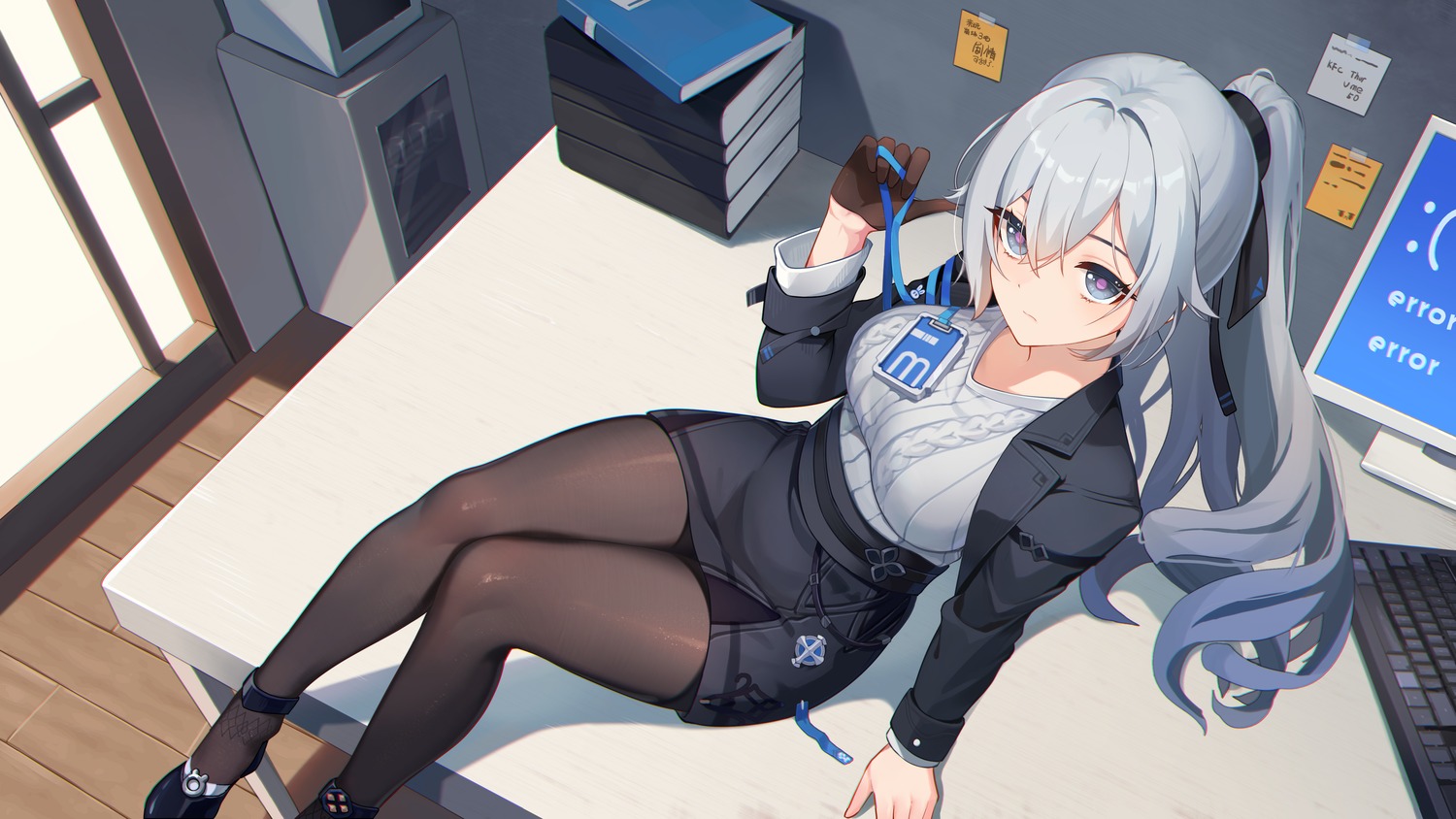 benghuai_xueyuan bronya_zaychik business_suit honkai_impact huang_tie_lin pantyhose