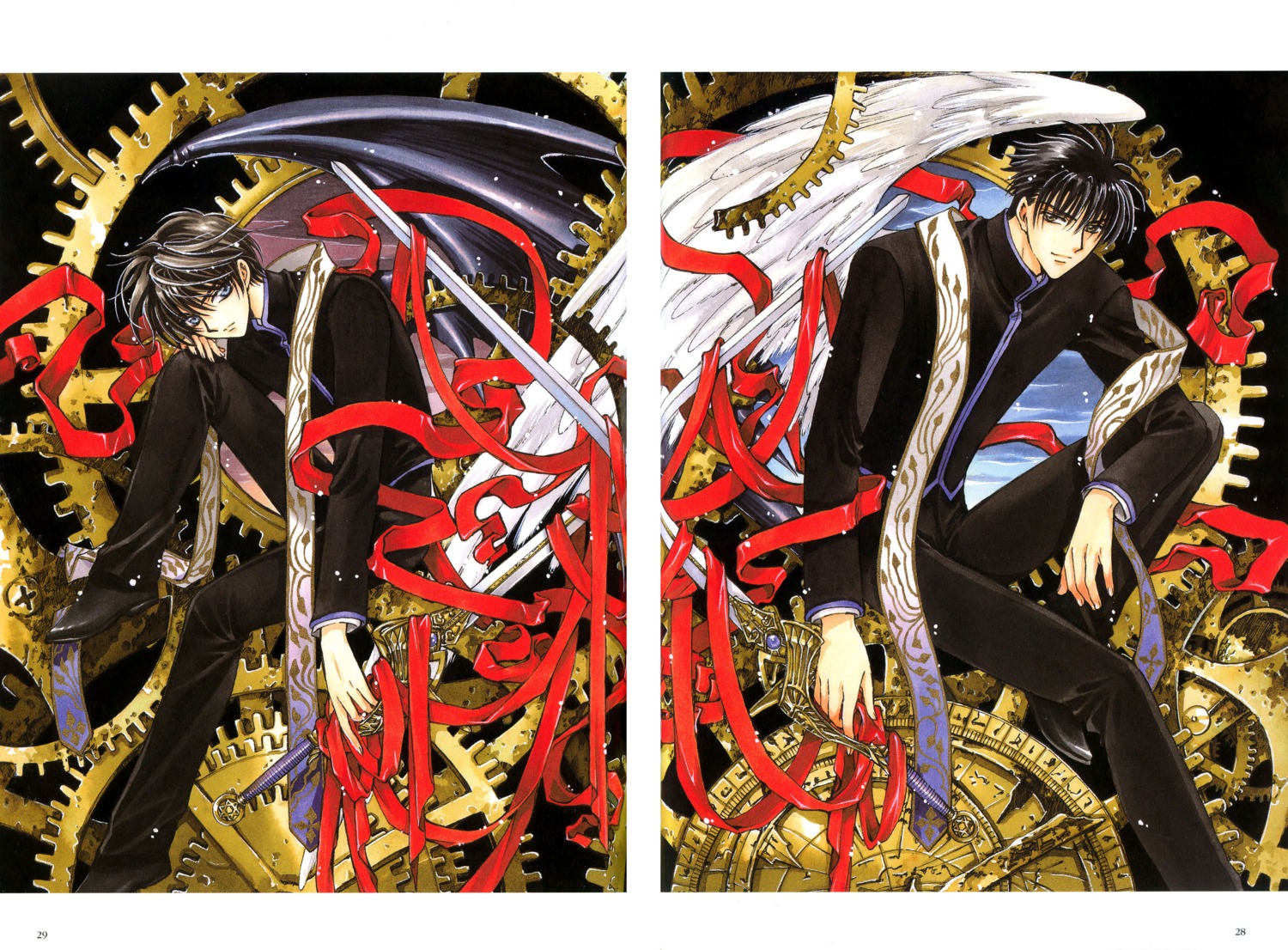 clamp gap male monou_fuuma shirou_kamui x