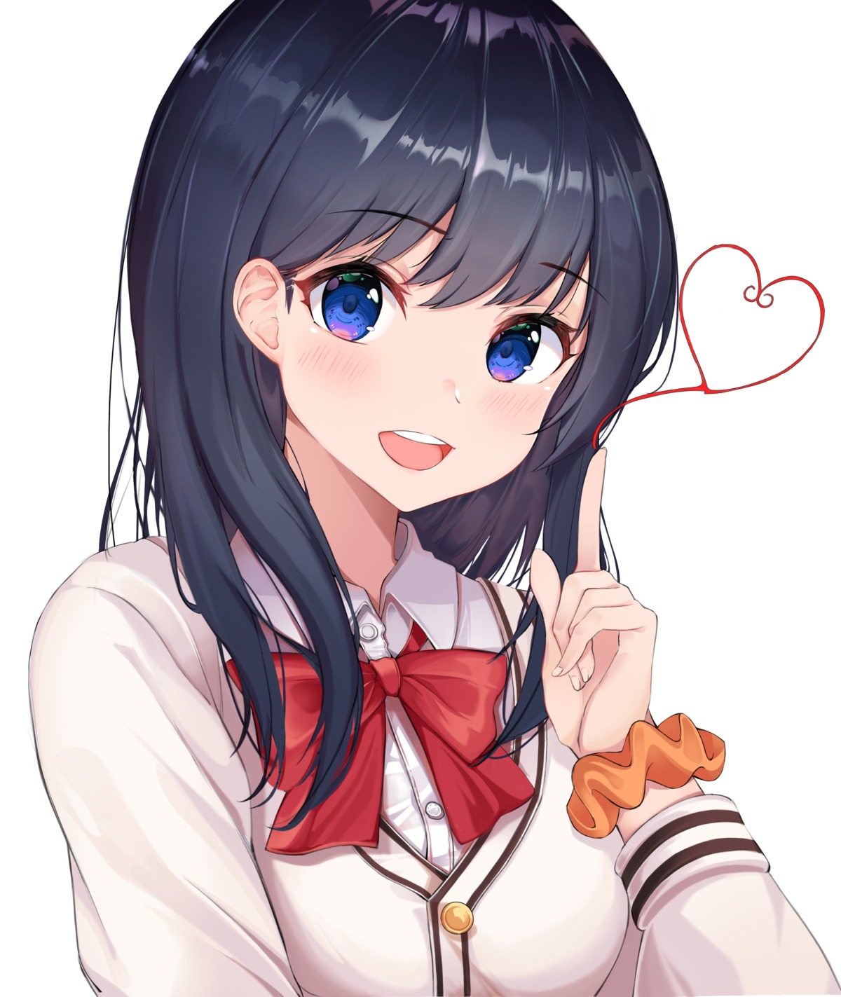 lebring seifuku ssss.gridman sweater takarada_rikka