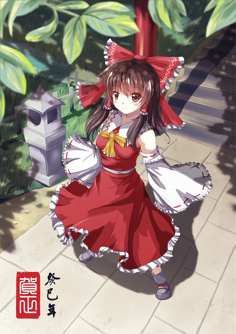 hakurei_reimu rayhwang touhou