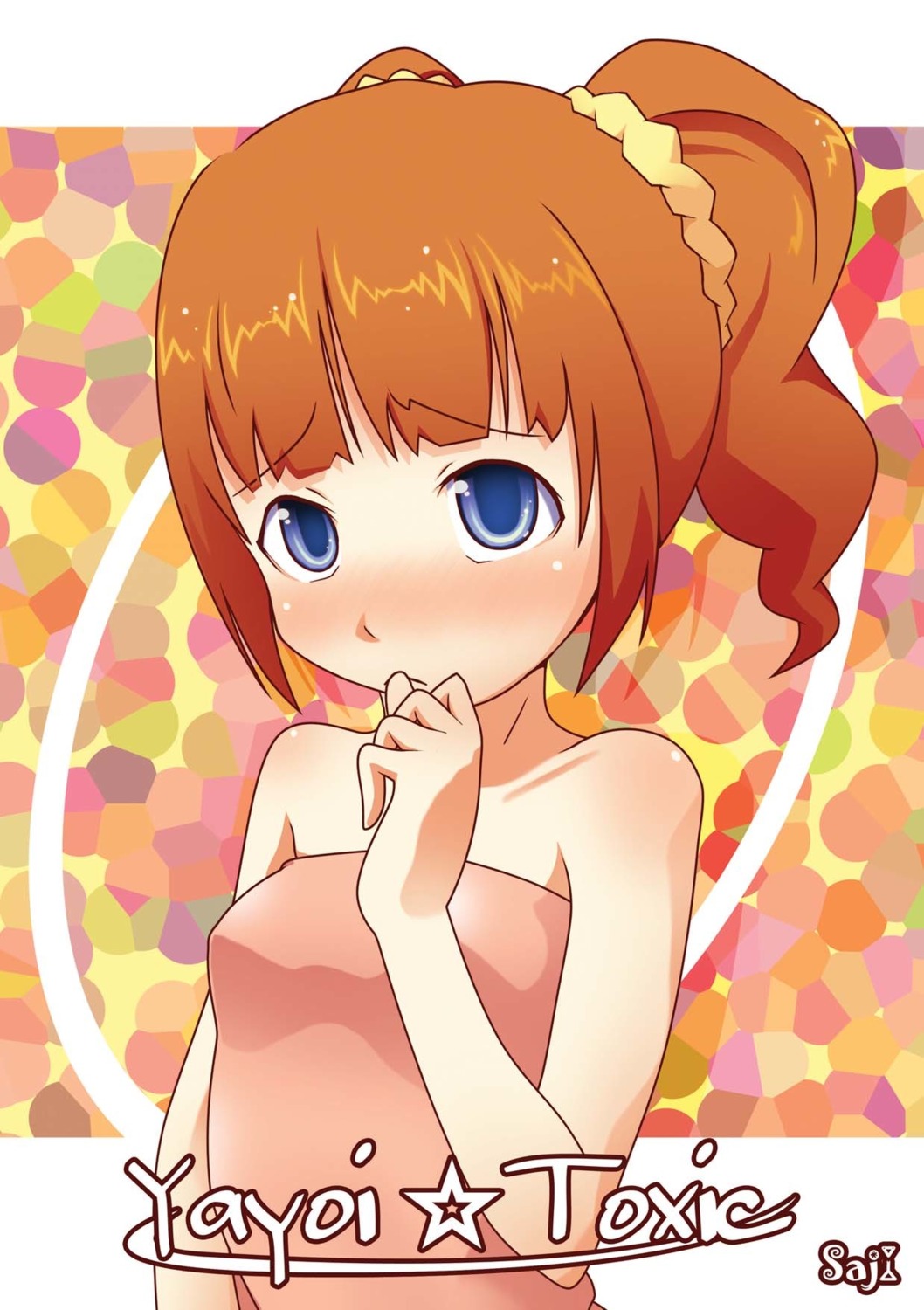 saji takatsuki_yayoi the_idolm@ster uninigumi