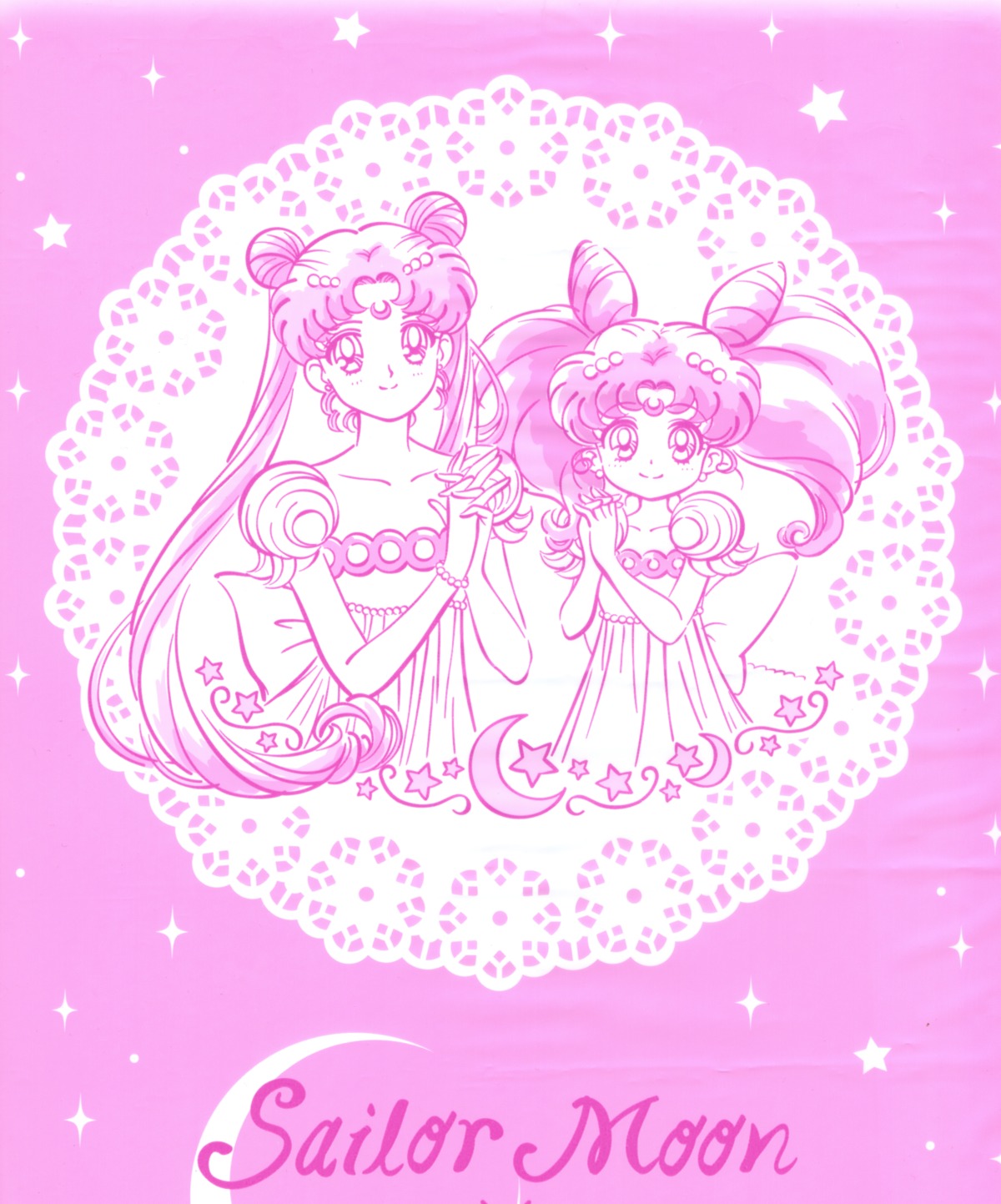 dress monochrome princess_serenity sailor_moon usagi_small_lady_serenity