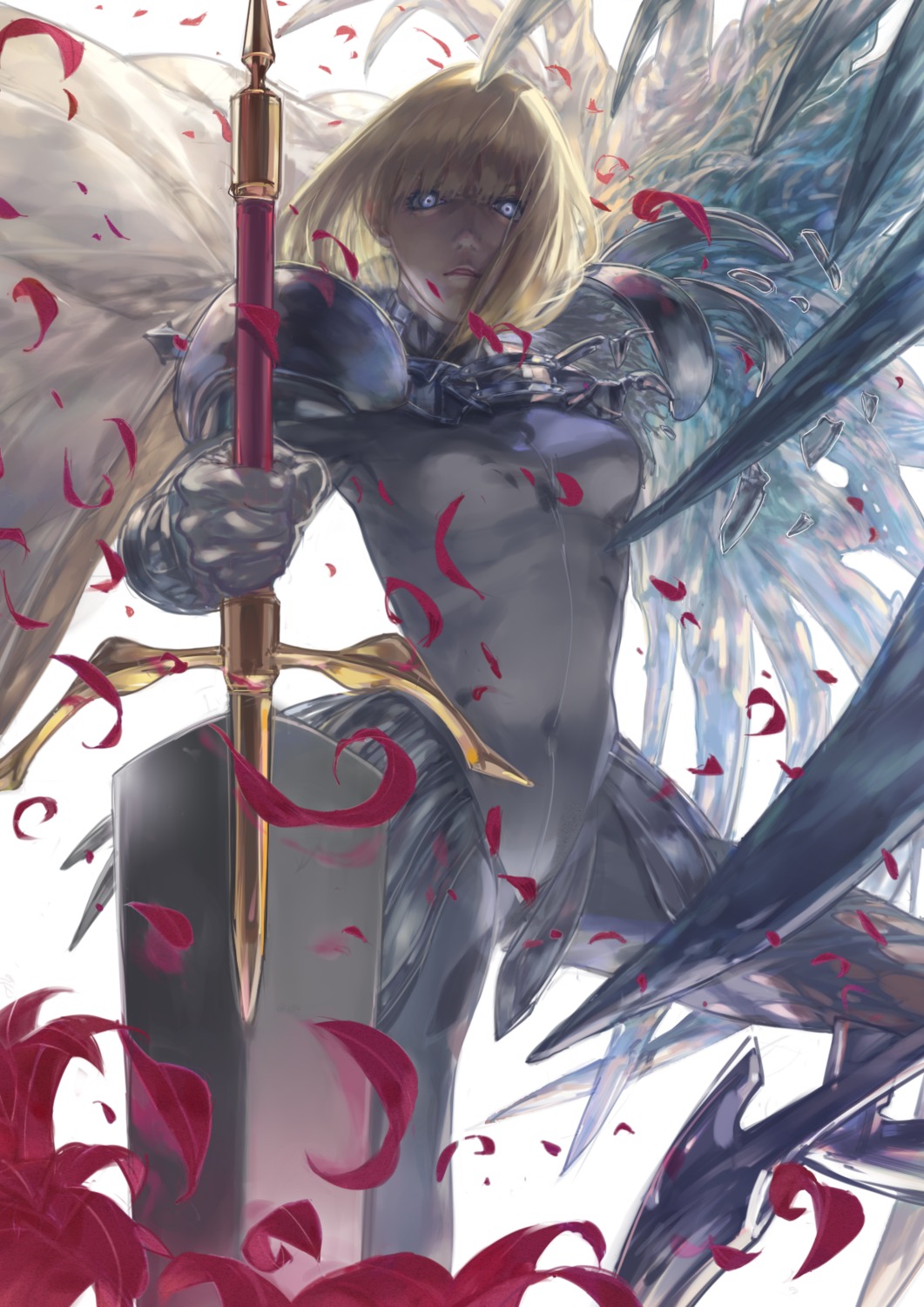 armor clare claymore ene_(ike1001) sword