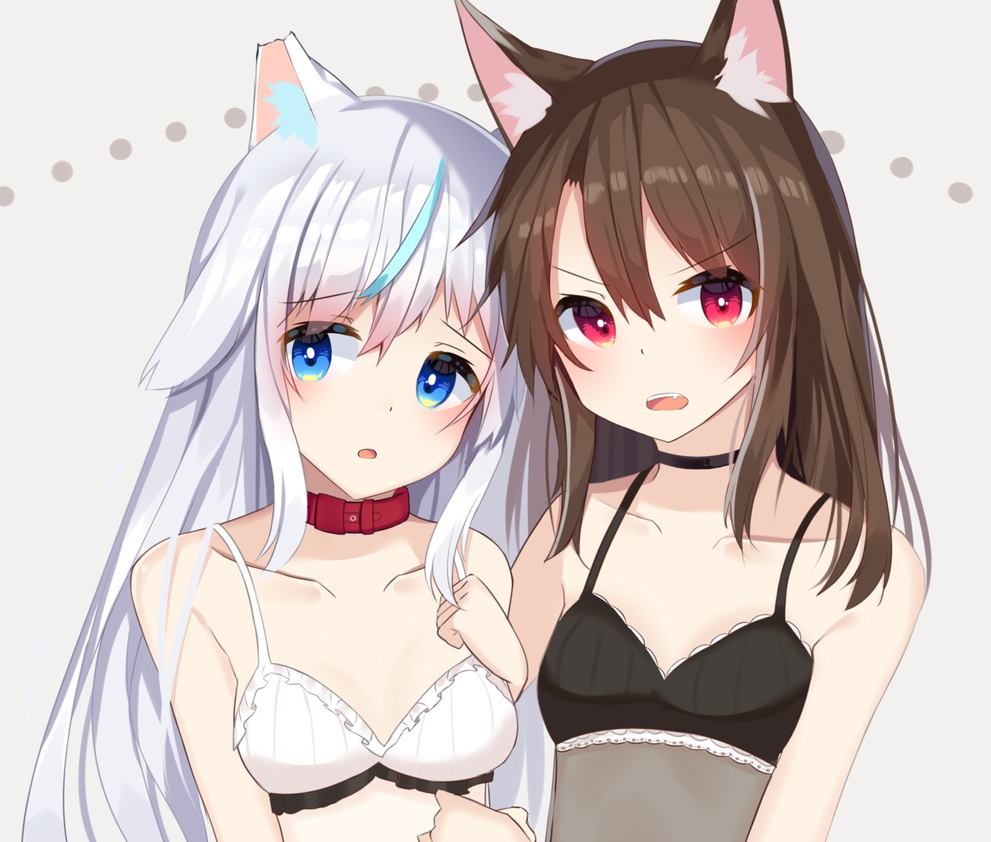 animal_ears bra cleavage lingerie ryu_narb see_through