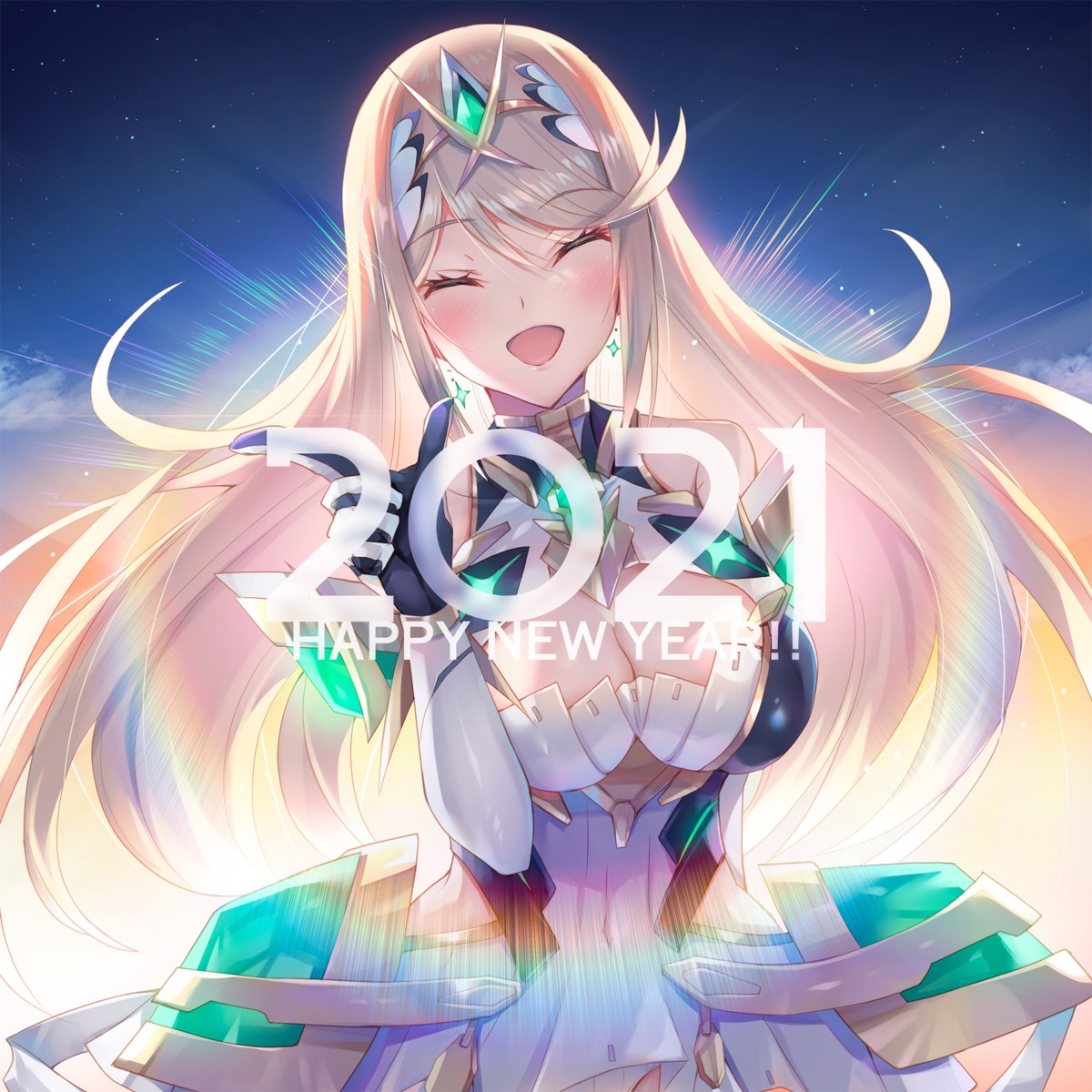 dress hikari_(xenoblade_2) inoue_takuya_(hinot3) xenoblade xenoblade_chronicles_2