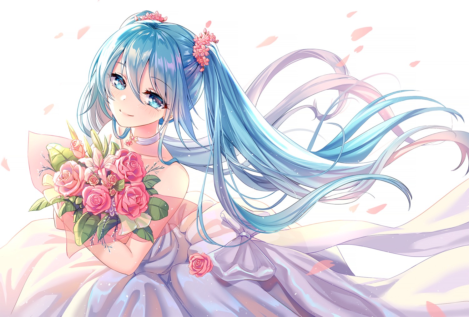 dress hatsune_miku lalazyt vocaloid