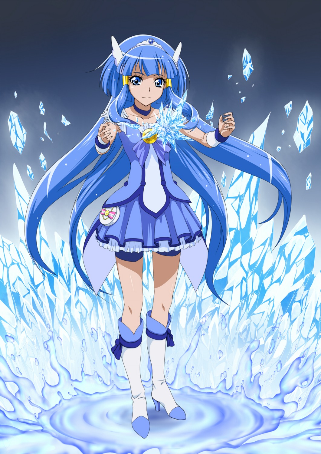 aoki_reika iyakun pretty_cure smile_precure!