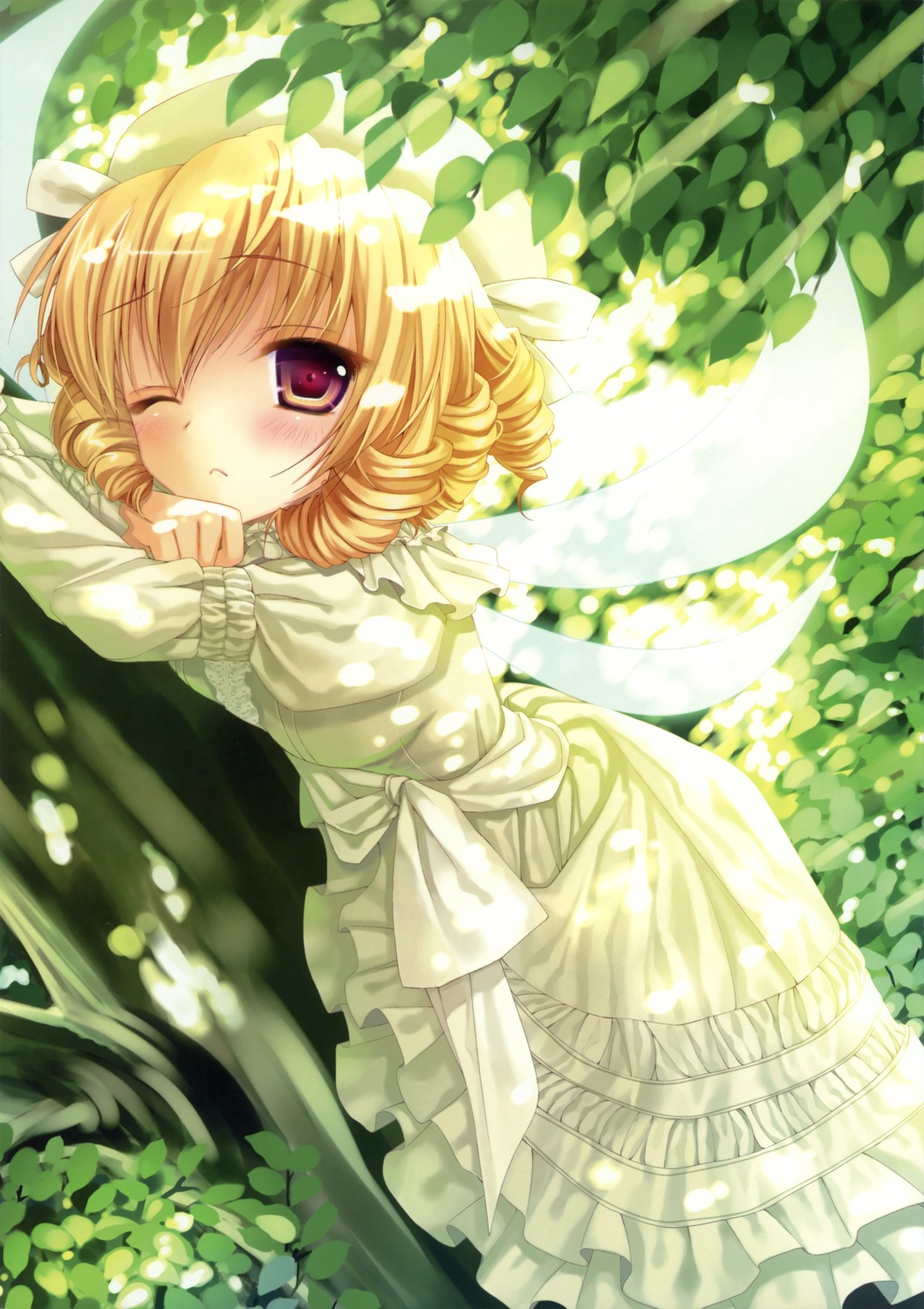 dress kinokonomi konomi luna_child macchatei_koeda touhou wings