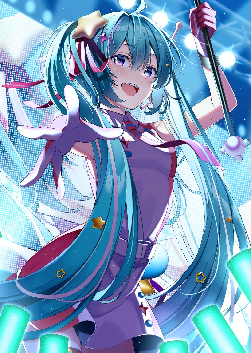 dress hatsune_miku magical_mirai vocaloid yuuka_nonoko