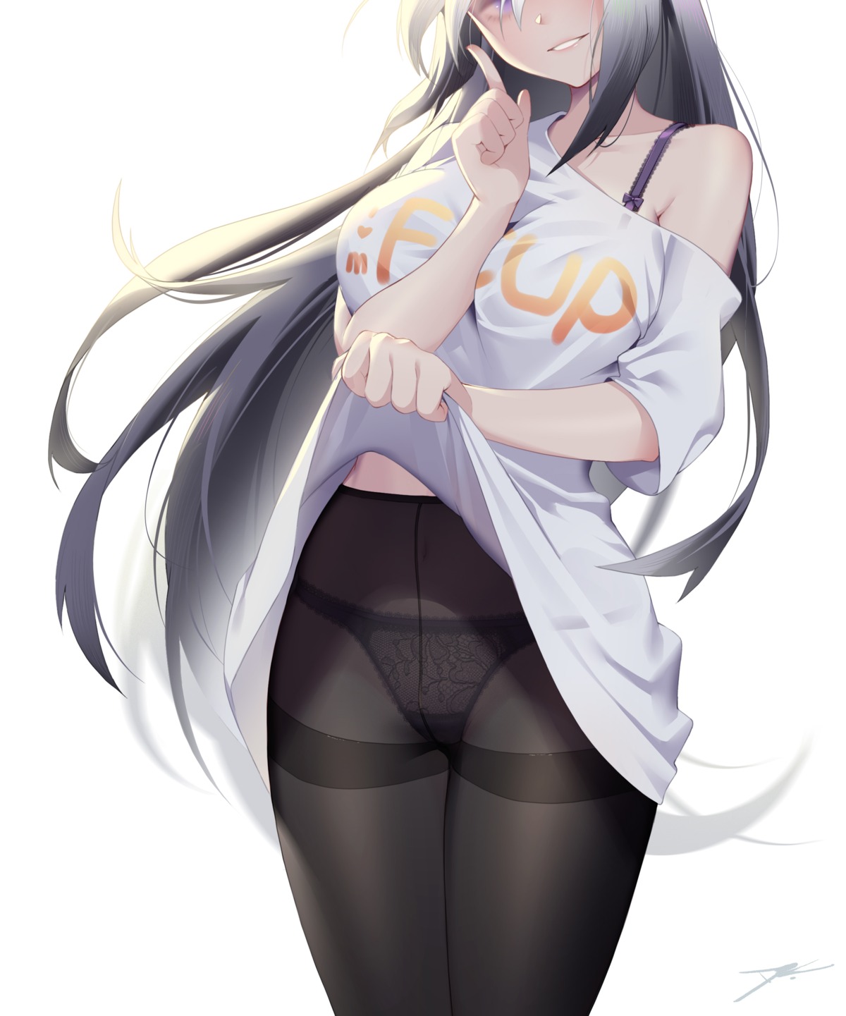 bra dreamcatcher pantsu pantyhose shirt_lift