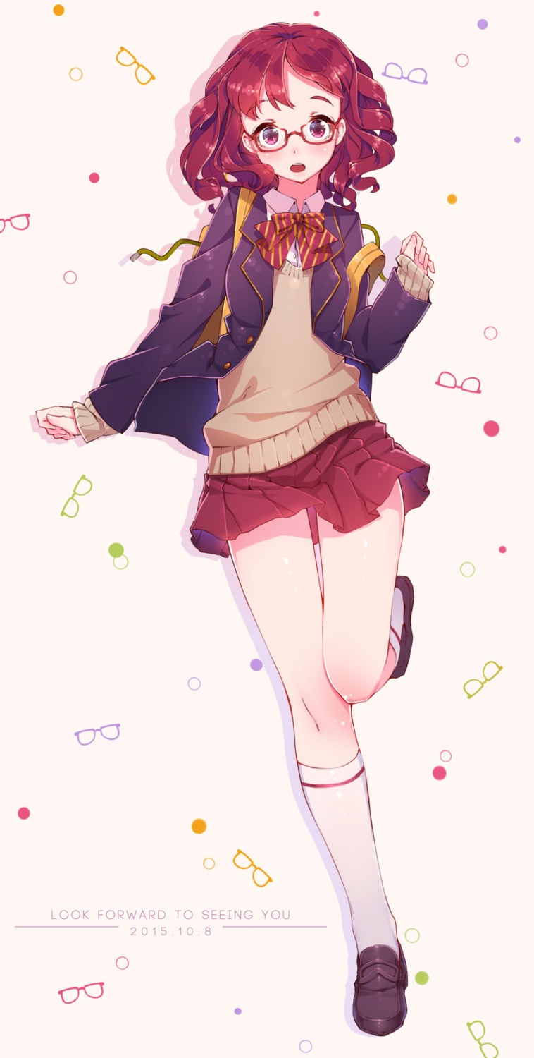 fangxiang_cuoluan megane seifuku sweater