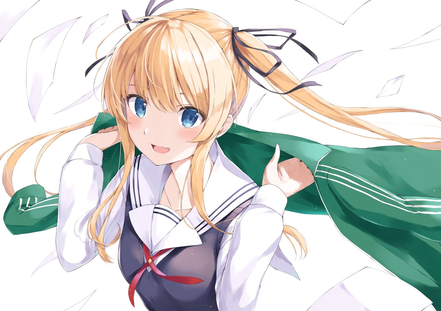 gym_uniform marie_(pixiv31942978) saenai_heroine_no_sodatekata sawamura_spencer_eriri seifuku sweater