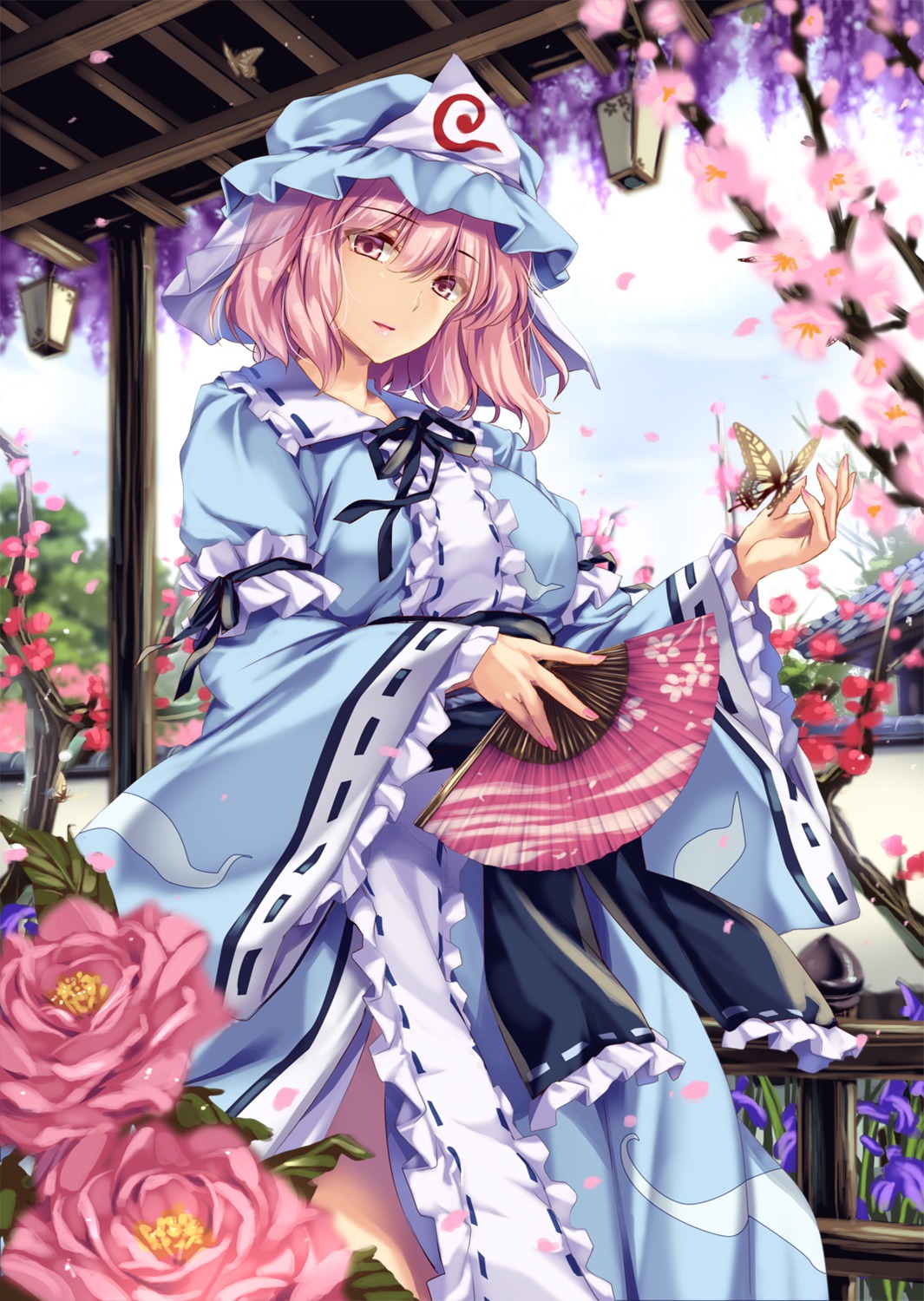 dress monety saigyouji_yuyuko touhou