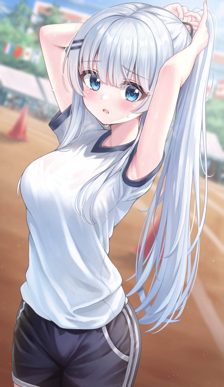 gym_uniform see_through wet_clothes yutakateru