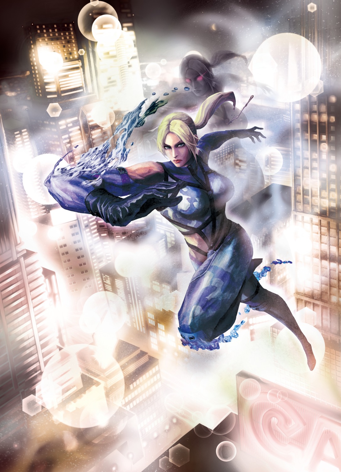 bodysuit namco nina_williams street_fighter_x_tekken tekken teshigawara_kazuma