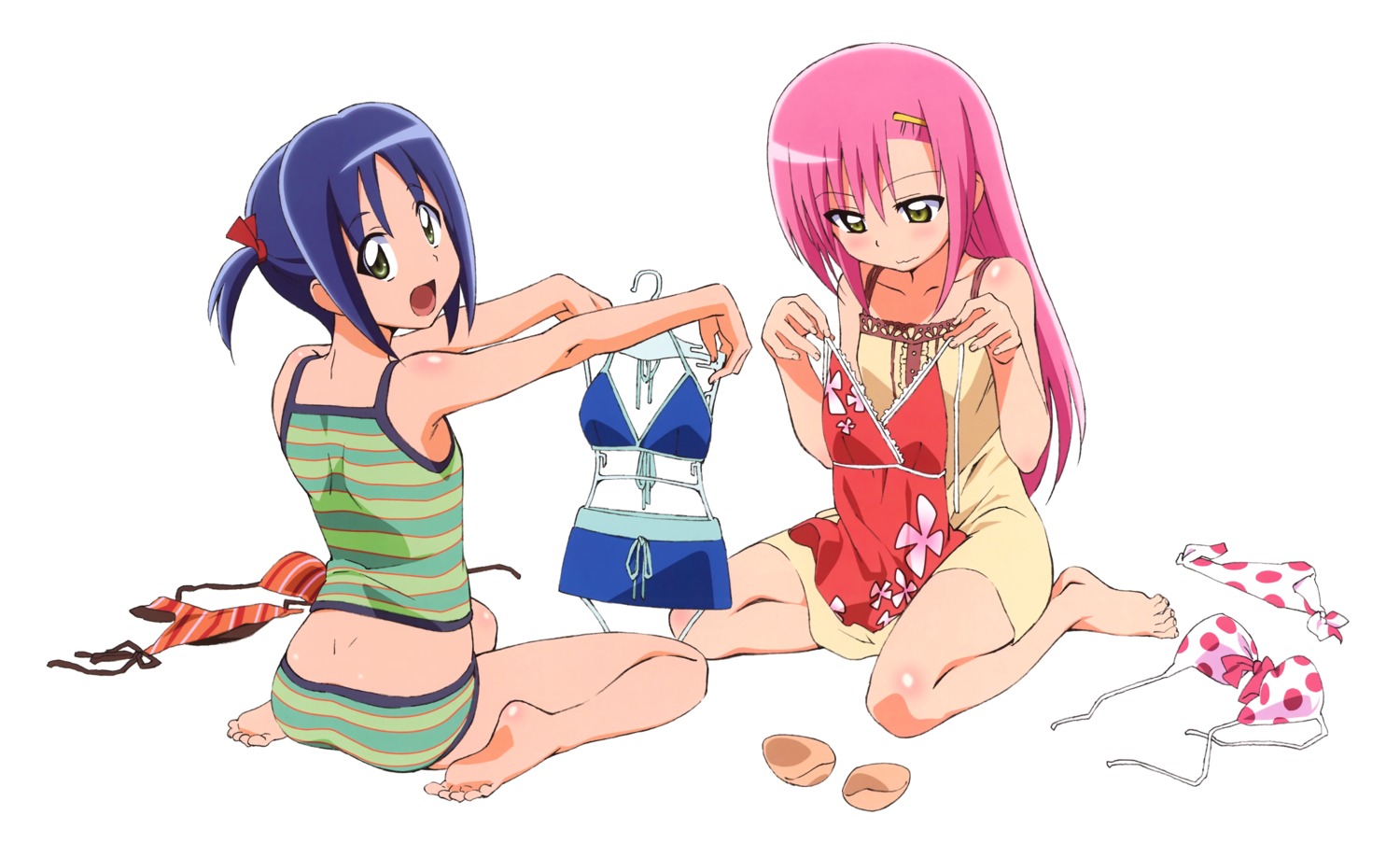 dress hayate_no_gotoku katsura_hinagiku nishizawa_ayumu summer_dress swimsuits