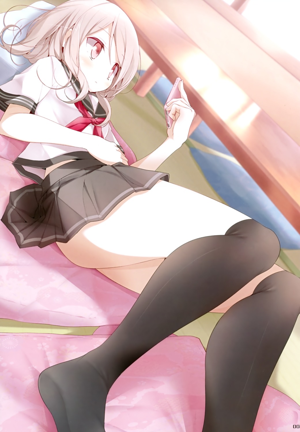 oouso seifuku thighhighs usotsukiya