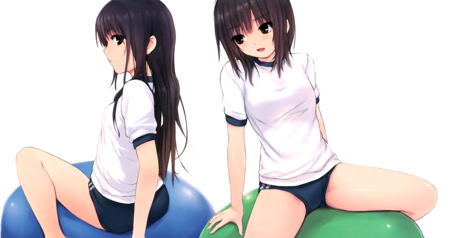 buruma coffee-kizoku gym_uniform overfiltered