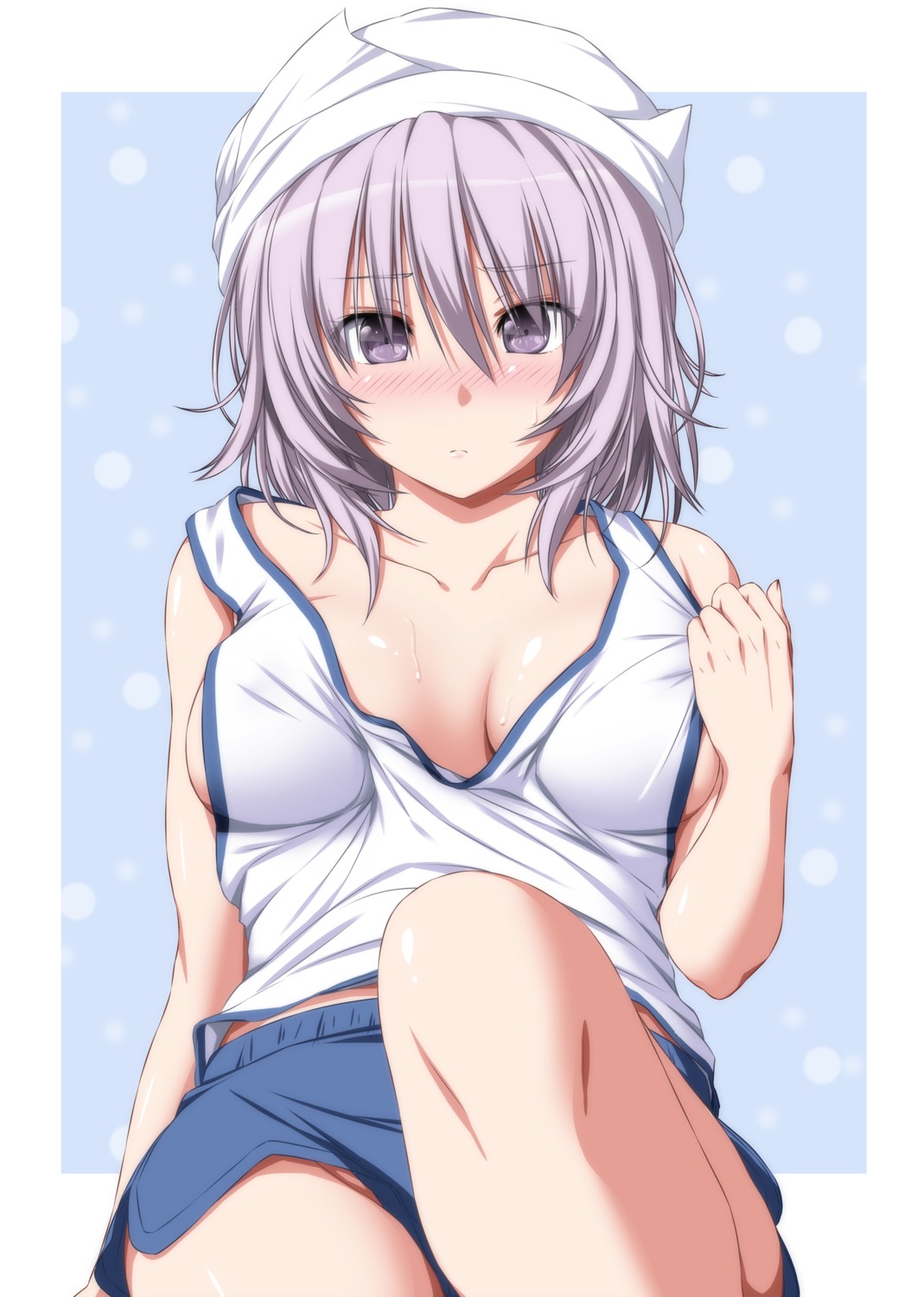 letty_whiterock no_bra nopan nori_tamago touhou