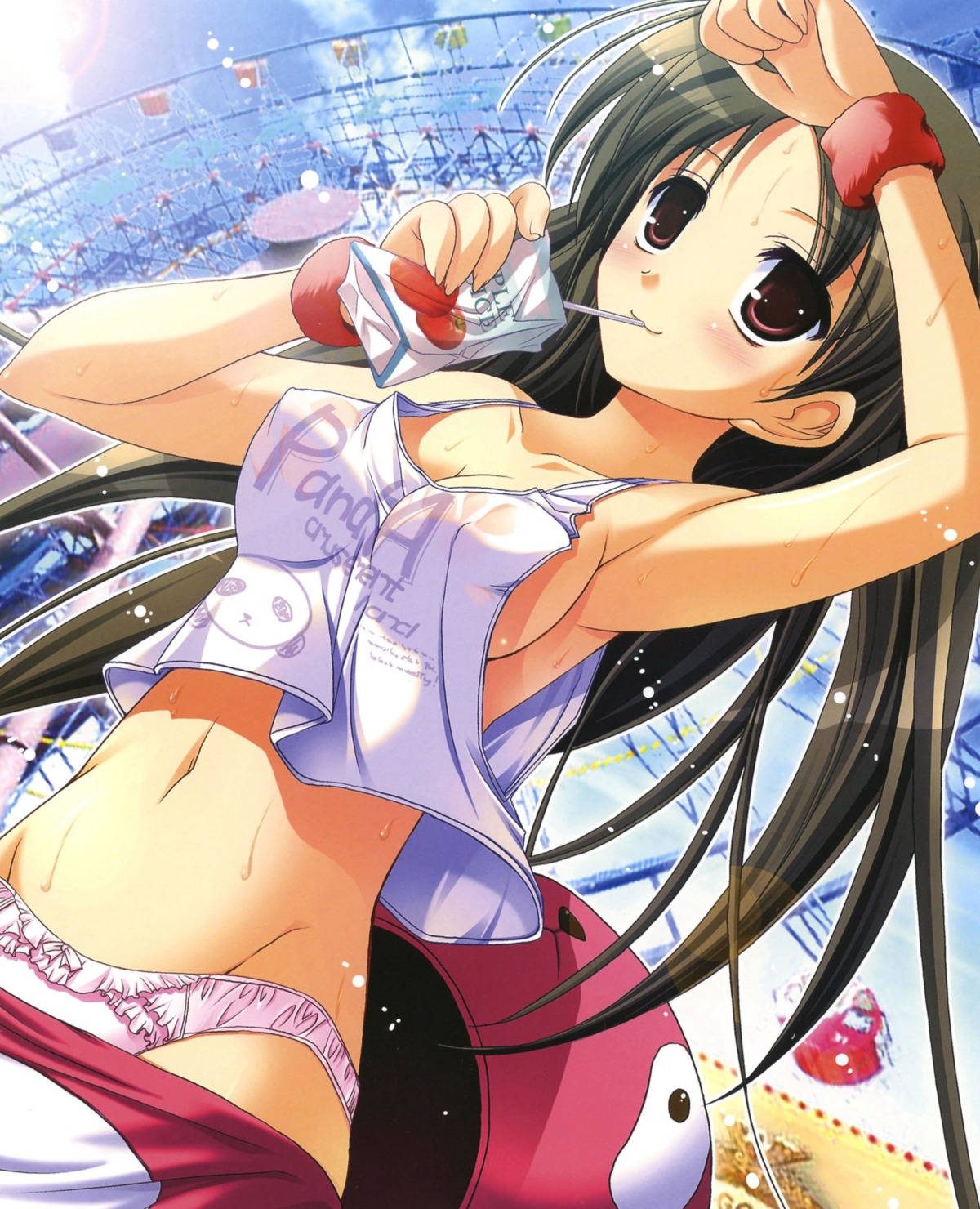 jpeg_artifacts misakura_nankotsu no_bra pantsu see_through