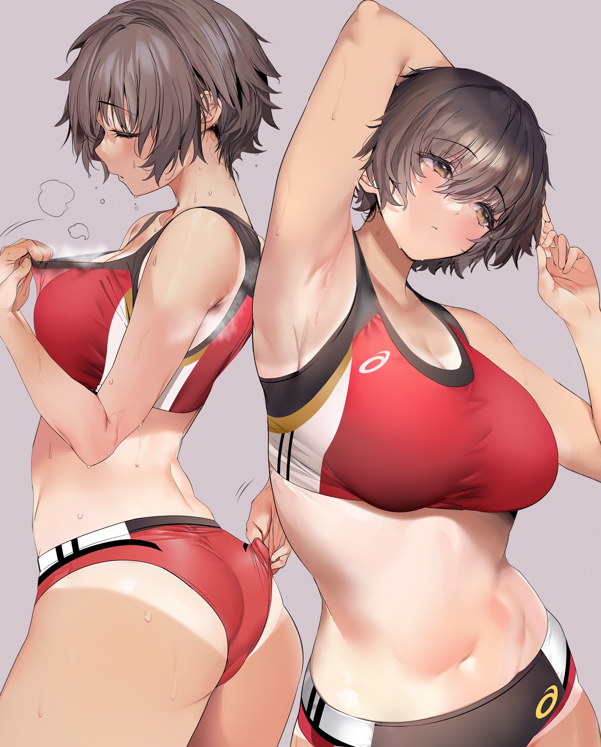 ass buruma gym_uniform marushin tan_lines