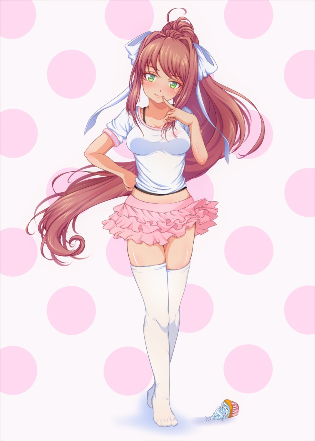 P Nekoe Doki Doki Literature Club Monika Doki Doki