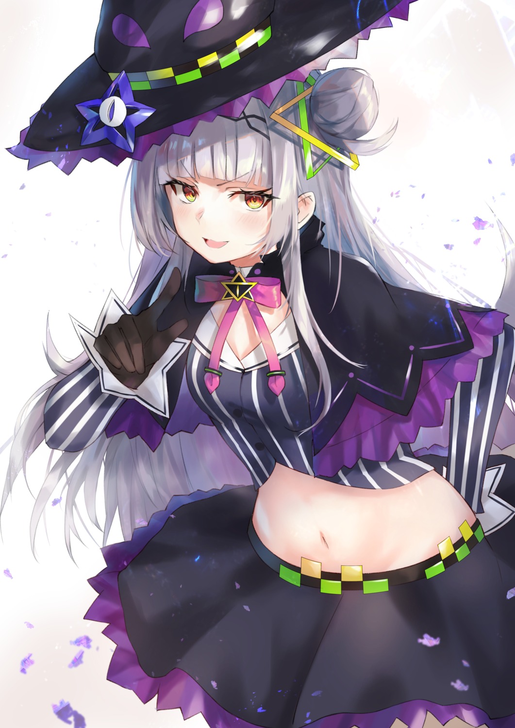 cleavage hololive murasaki_shion taht_(that_is_mm) witch