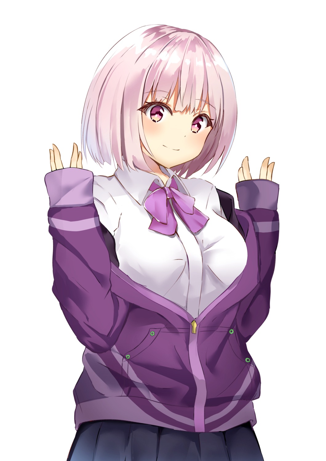 gridman_universe nolt seifuku shinjou_akane ssss.gridman