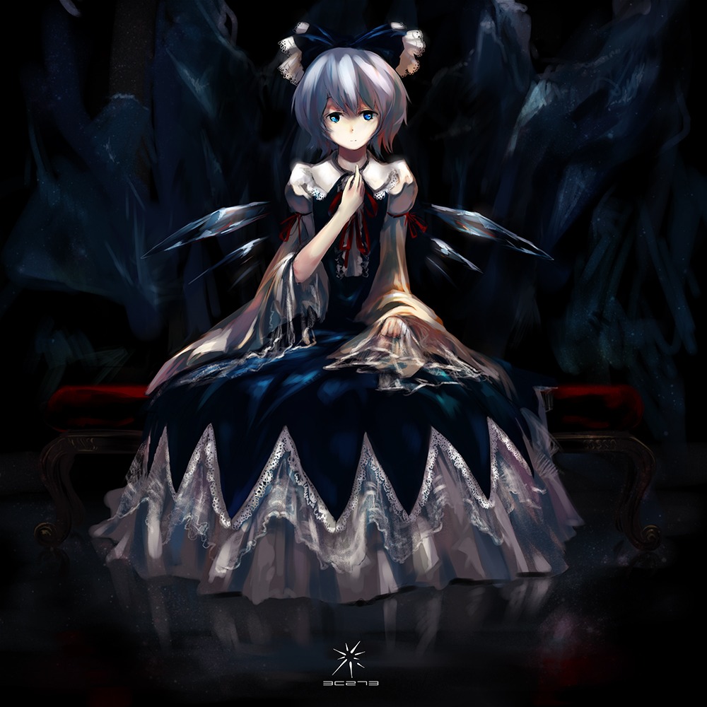 cirno dress jq lolita_fashion touhou