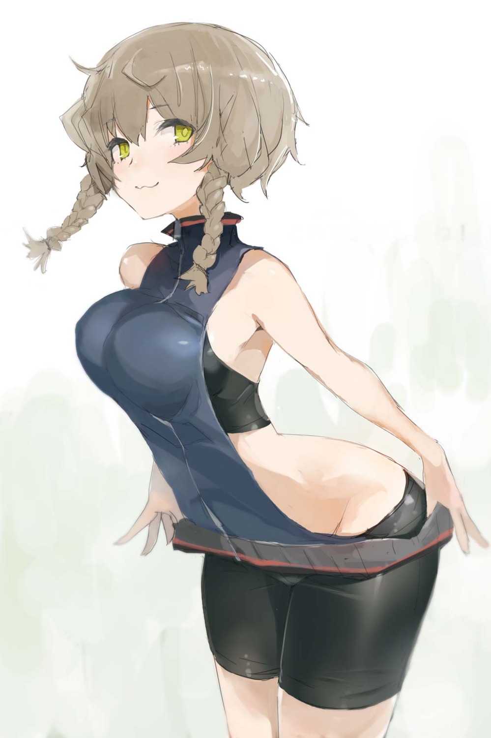 amane_suzuha bike_shorts steins;gate taishi_(picchiridou)