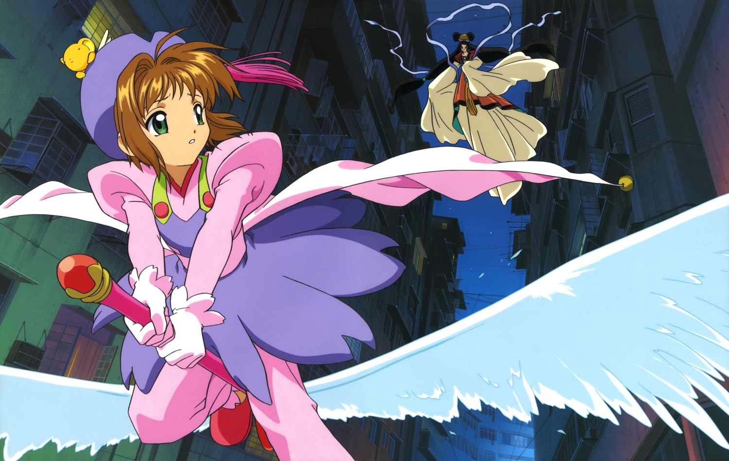 card_captor_sakura inoue_atsuko kerberos kinomoto_sakura madhouse madoushi wings