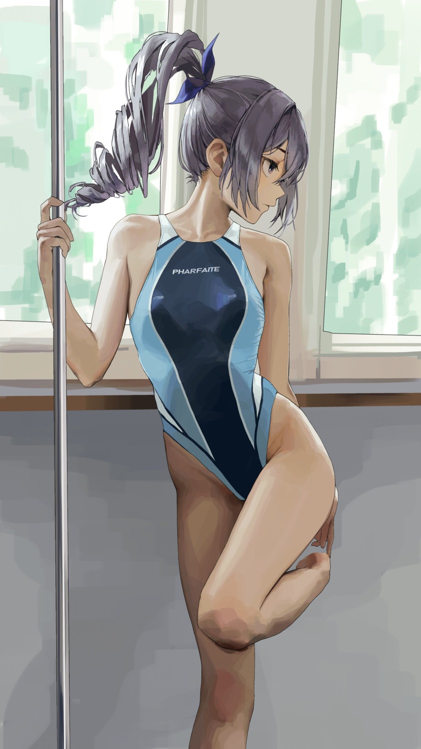 erect_nipples honkai:_star_rail silver_wolf_(honkai:_star_rail) swimsuits yohwa