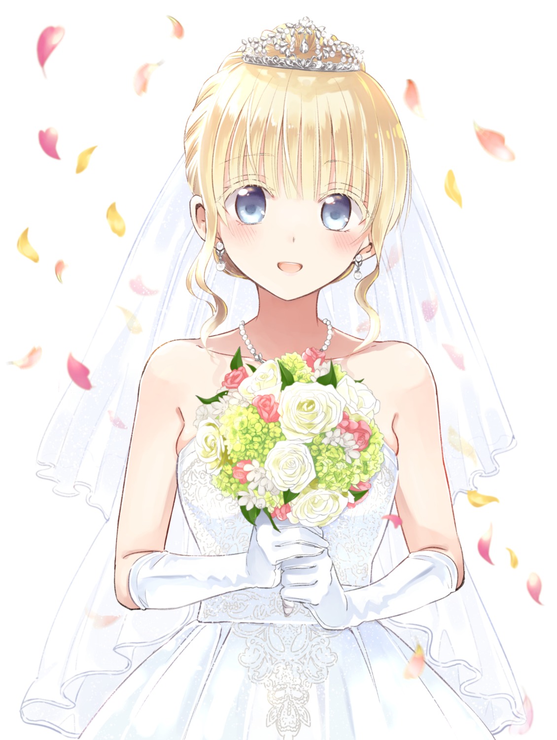 dress juliet_persia kaneda_yousuke kishuku_gakkou_no_juliet wedding_dress