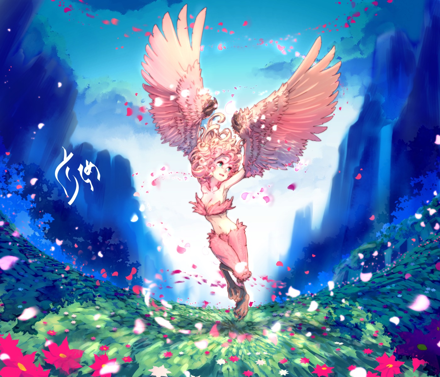 monster_girl tokonatu wings