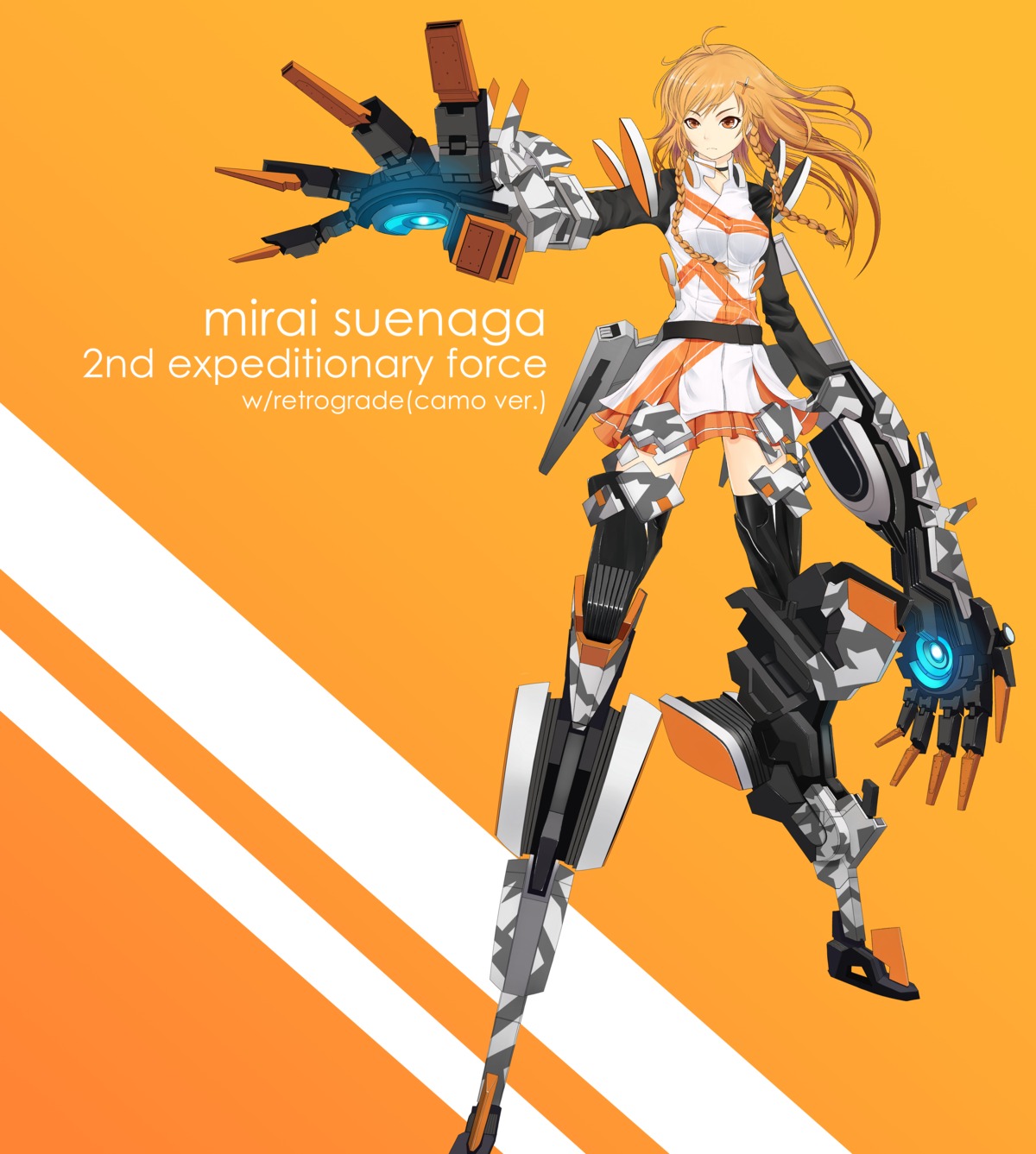 armor culture_japan mecha_musume suenaga_mirai tagme thighhighs