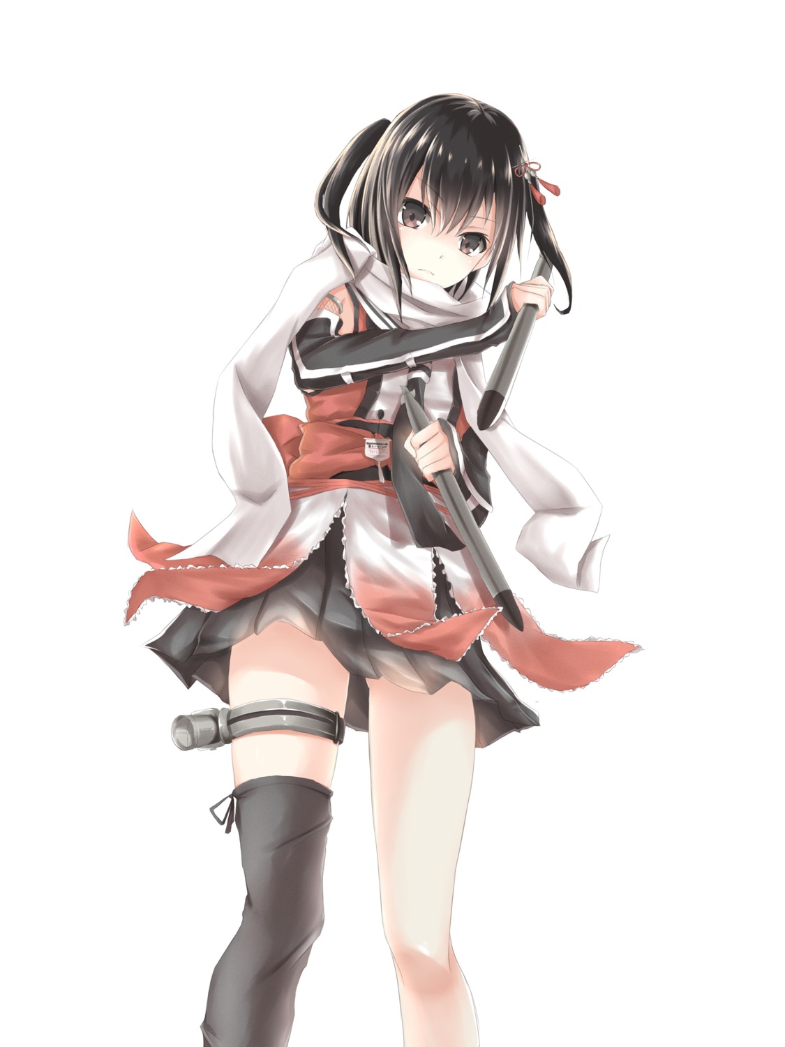 centon kantai_collection sendai_(kancolle) thighhighs