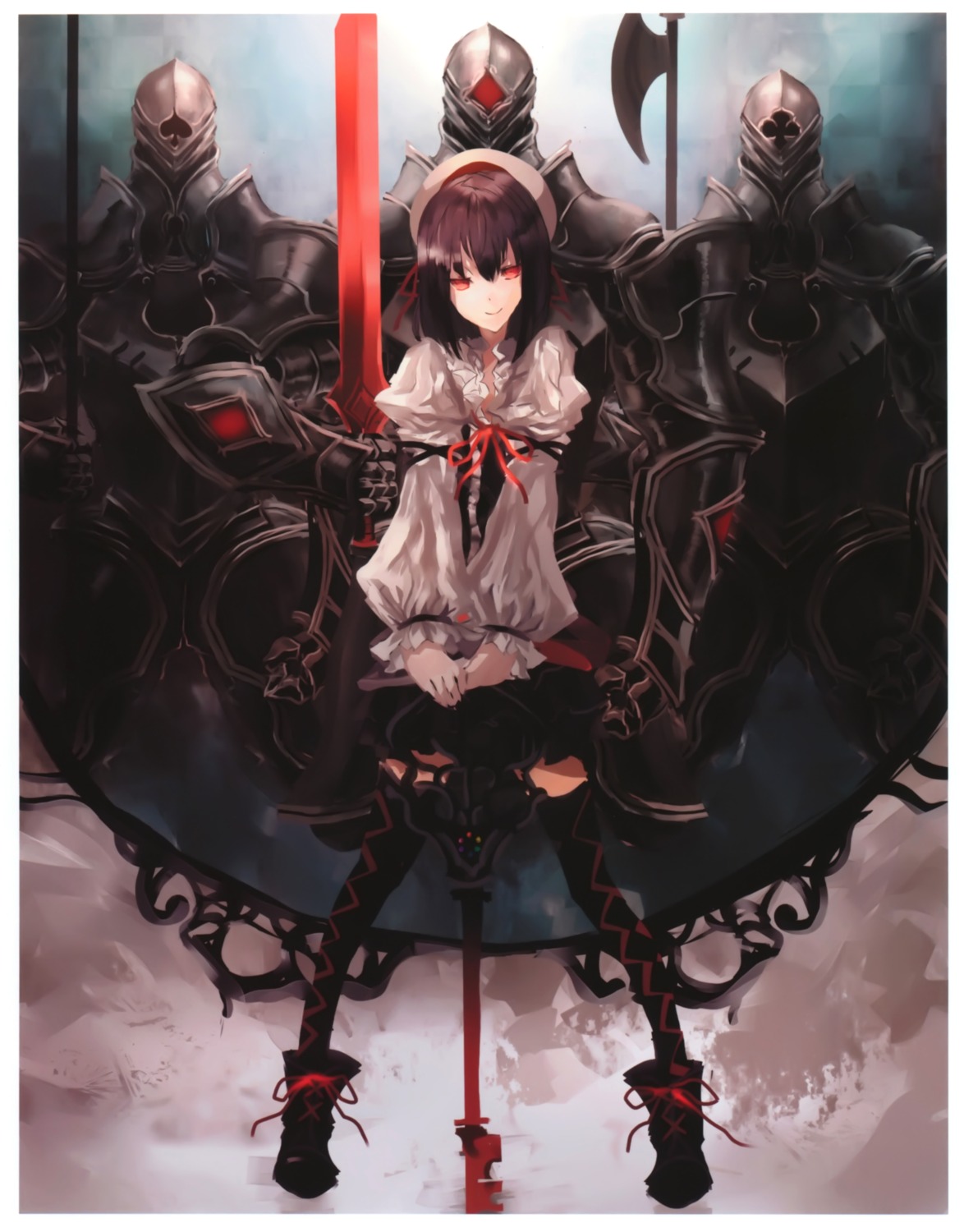armor kaku-san-sei_million_arthur makai_no_juumin sword