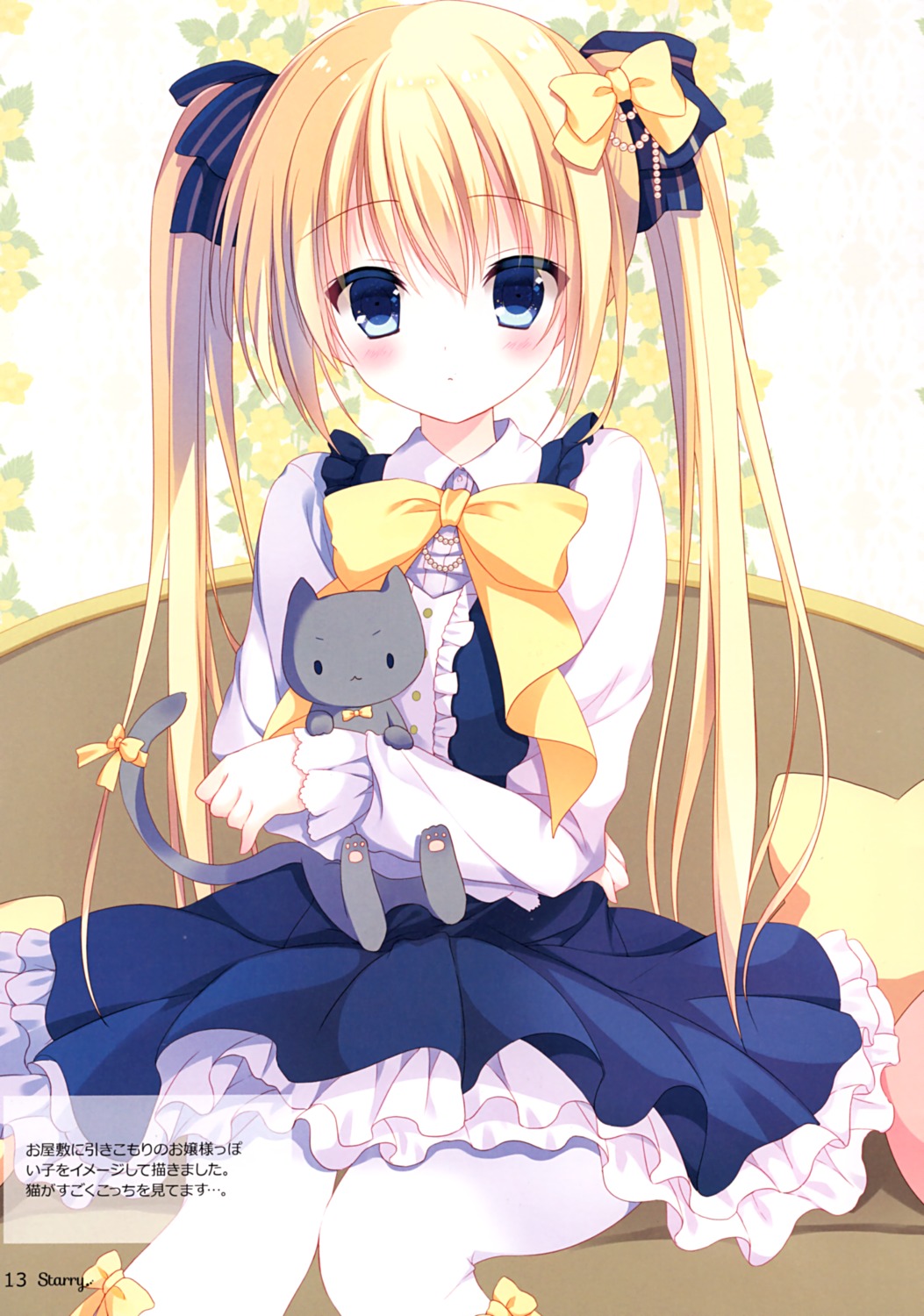 dress gothic_lolita izumi_nanase lolita_fashion neko pantyhose