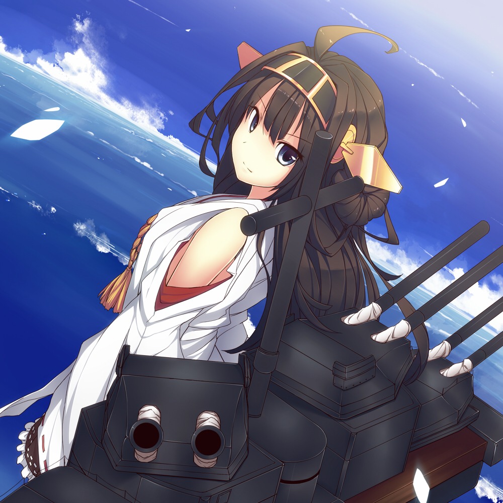 kantai_collection kongou_(kancolle) ugume