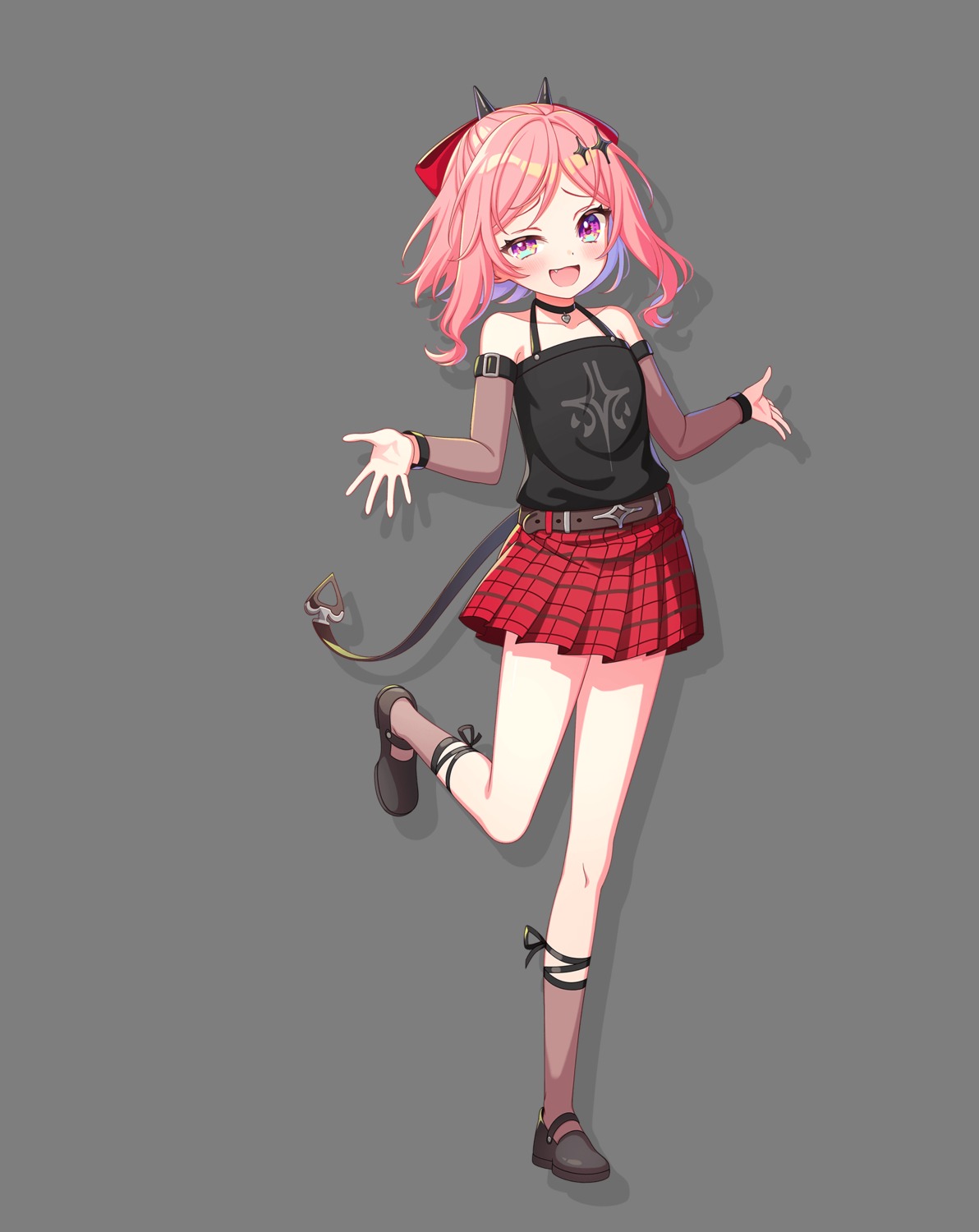 fudeshima_shigure horns tagme tail transparent_png world_dai_star