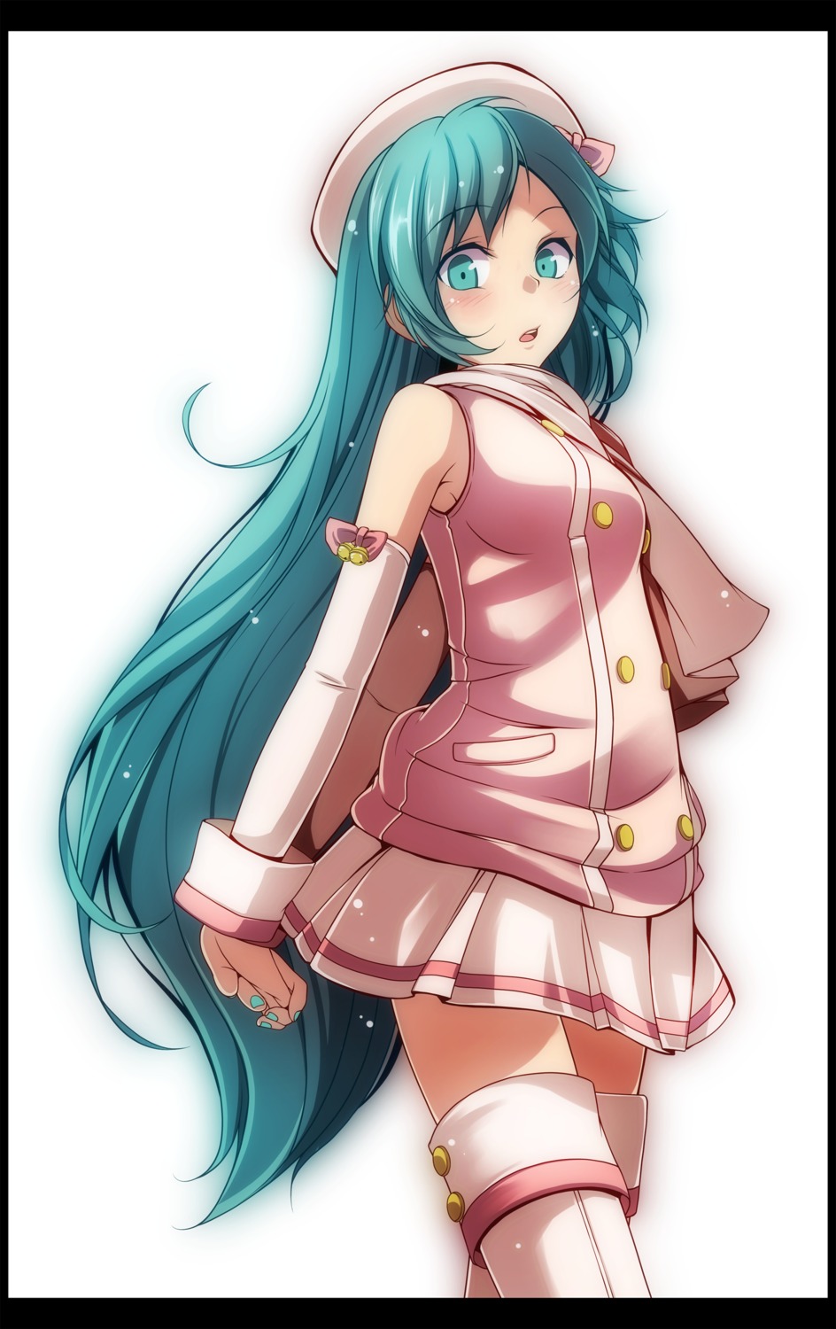 hatsune_miku thighhighs tsukishiro_saika vocaloid