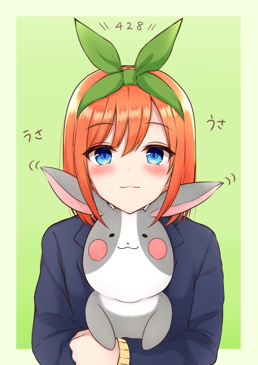 5-toubun_no_hanayome nakano_yotsuba seifuku sweater yukiunag1