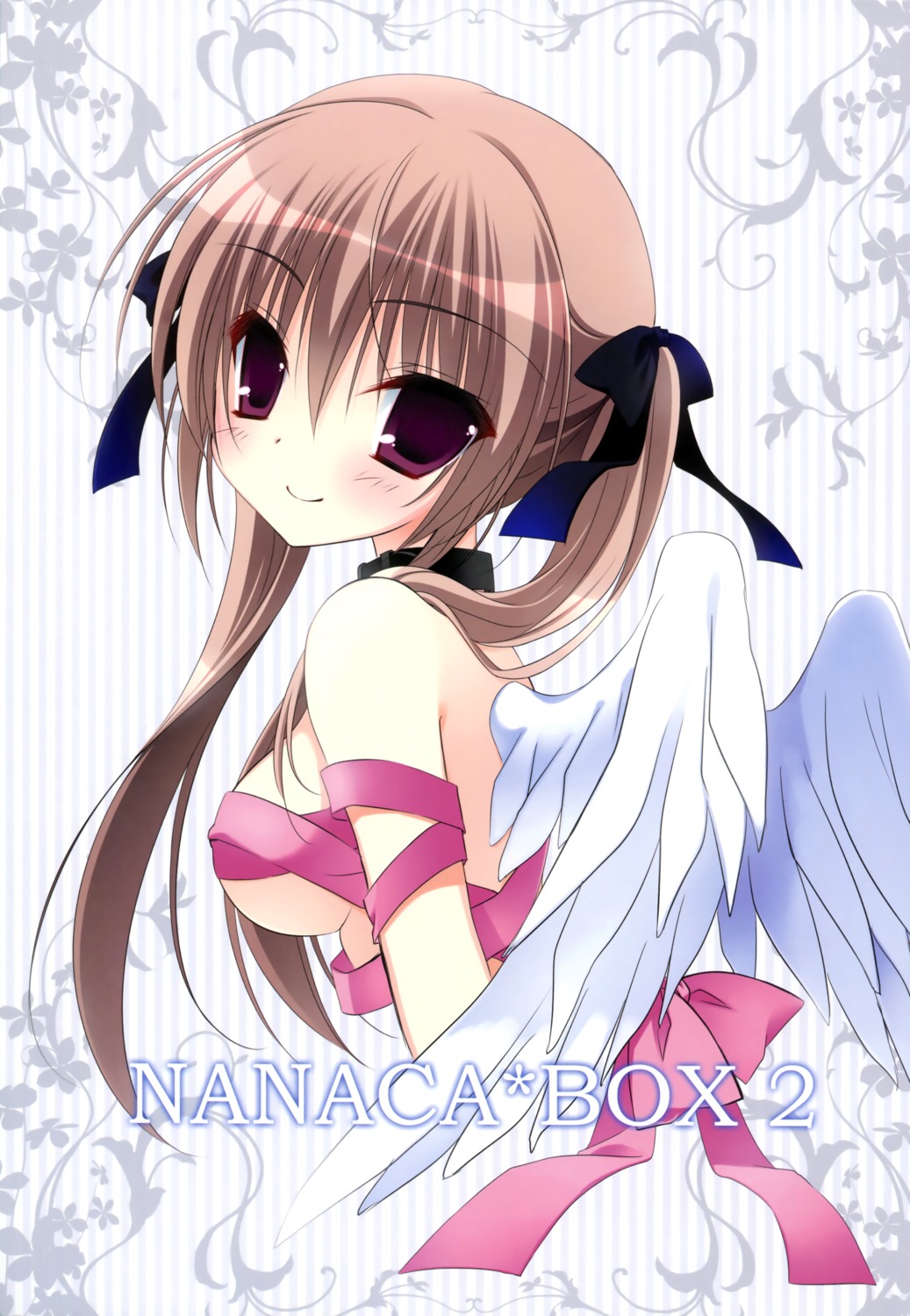 erect_nipples ichinose_himeki imouto_choukyou_nikki naked_ribbon nanaca_mai nanacan wings